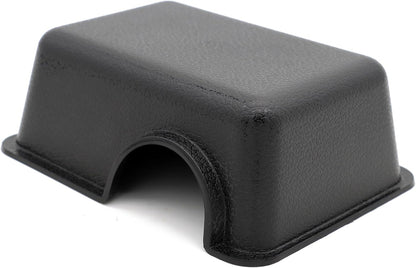 Reptile Hide Box for Snake & Gecko - Feel Secure & Safe (Black, XS 2 Pcs)