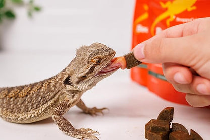 Bearded Dragon Food - Premium Complete Diet Gel Mix for Juvenile and Adult, Made in US FDA Facility, Fortified Formula for Skin and Shedding Support, Digestive Support and Immune System - 3.5 oz.