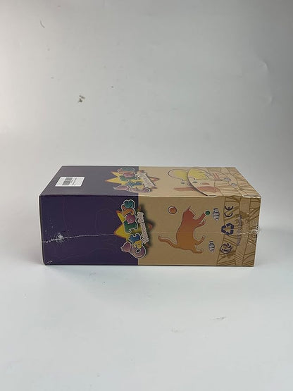 CHIWAVA 36 Pack Plastic Noisy Cat Toy Balls with Bell Kitten Chases Toy 8 Type Assorted Color Size