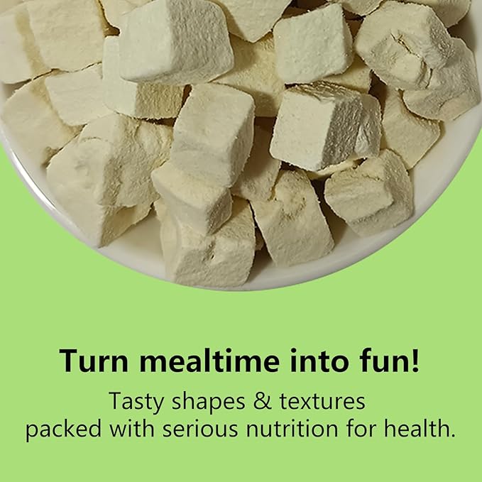 Natural Hamster & Gerbil Food 6oz, Vitamin & Mineral Rich Daily Diet for Hamsters, Gerbils ,Guinea Pigs, Chinchillas ,Supports Dental Health and Digestion, Fruit & Vegetable Hamster Food (Tofu)