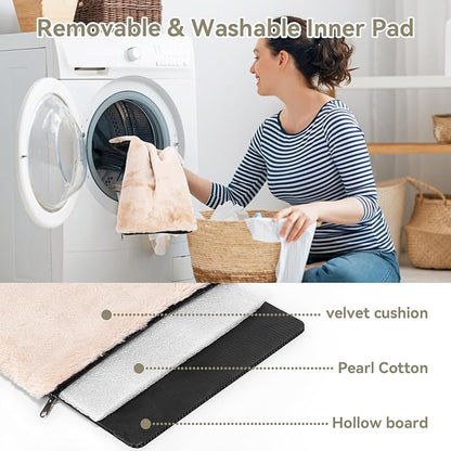 Petsfit Expandable Rabbit Carrier Small Cat Carrier Airline Approved, 16X10X9 Inches Soft-Sided Portable Small Animal Travel Bag for Kitten/Puppy/Bunny/Guinea Pig