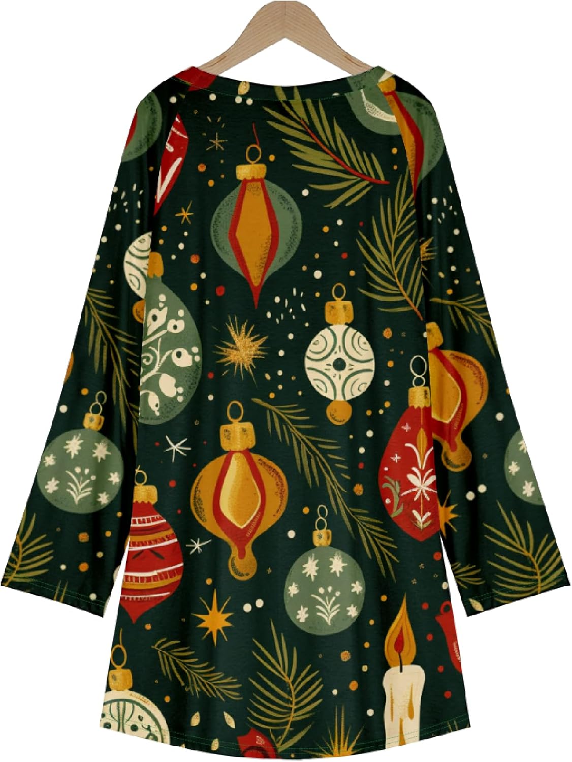 MARSVOVO Women Novelty Graphic Plus Size Sweater Crewneck Long Sleeve Cute Printed Loose Fit Casual Fall Sweaters Top