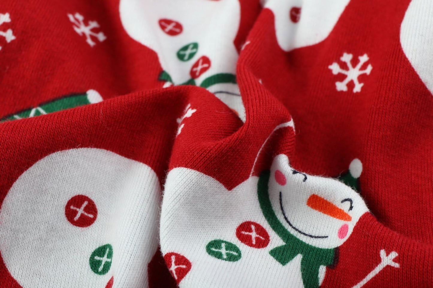 Lanyarco Snowman Christmas Pajama for Dogs, Cotton Pet Dog Christmas Pajamas Jumpshit PJS Onesie for Large Dogs, Back 27" 3XLarge Red