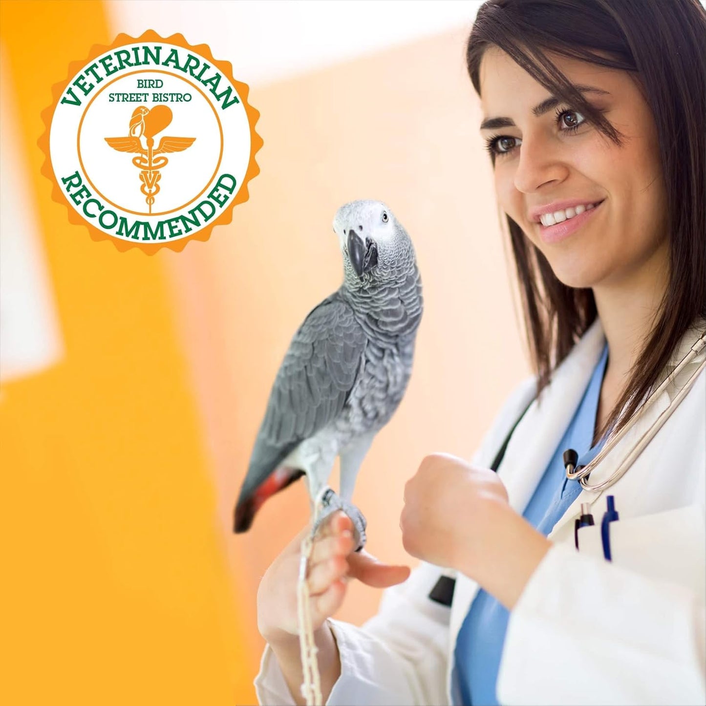 Parrot Parakeet Cockatiel Food - Bird Food - Cooks in 3-15 min with Natural & Organic Grains - Legumes - Non-GMO Fruits, Vegetables, & Health Orientated Spices (4.00 Pound (Pack of 1), Cajun Bean)