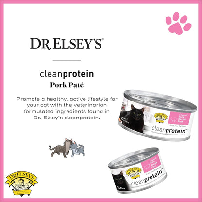 Dr. Elsey's cleanprotein Original Pork Recipe Wet Cat Food, 2.75 oz Can (Pack of 24)