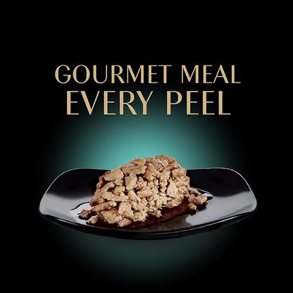 Sheba Perfect Portions Wet Cat Food Cuts in Gravy Variety Pack, with Sustainable Tuna and Roasted Chicken Entree, 2.6 oz. Twin-Pack Trays (6 Count, 12 Servings) (Pack of 2)