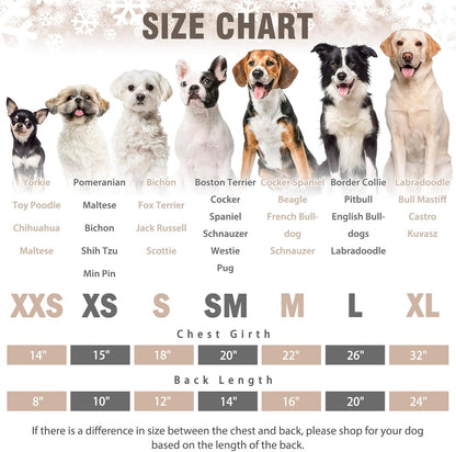 SCENEREAL Fall Dog Pajamas for Small Medium, Thanksgiving Puppy Sweater, Soft and Warm Pet Clothes, Onesie Outfits for Doggie Winter, Thanksgiving Christmas Jammies Pjs, Brown