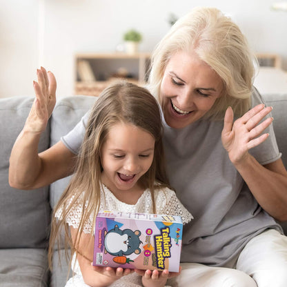 Ayeboovi Toddler Toys for Kids Talking Hamster Repeats What You Say Baby Toys Autism Toys Fun Toys Talking Toy for Boys and Girls