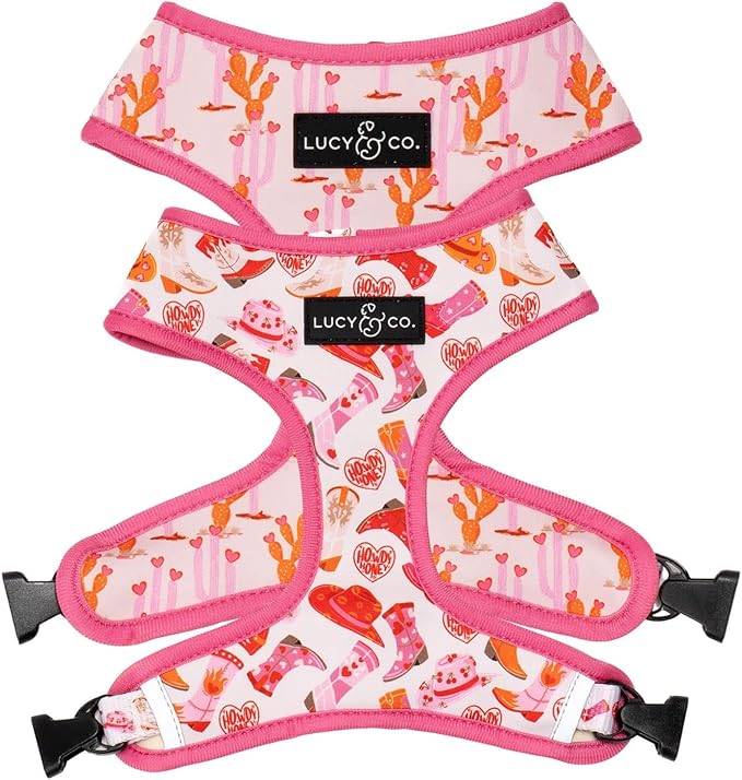 Lucy & Co. Little Lamb Dog Collar - Durable Lightweight Designer Collar for Pets - Adjustable Metal Safety Buckle - Yellow Floral - Small