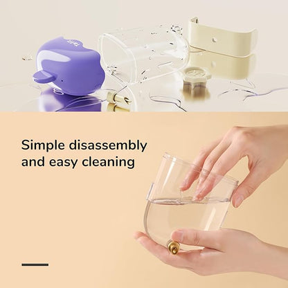 Leak-Proof & Chew-Proof Hanging Water Dispenser No Drip for Birds, Chinchillas, Guinea Pigs, Ferrets, Rats, Rabbits, Bunnies, Parrots, Squirrels, and Other Small Animals - Green, 12oz