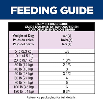 Hill's Science Diet Adult 1-6, Adult 1-6 Premium Nutrition, Wet Dog Food, Beef & Vegetables Stew, 12.8 oz Can, Case of 12