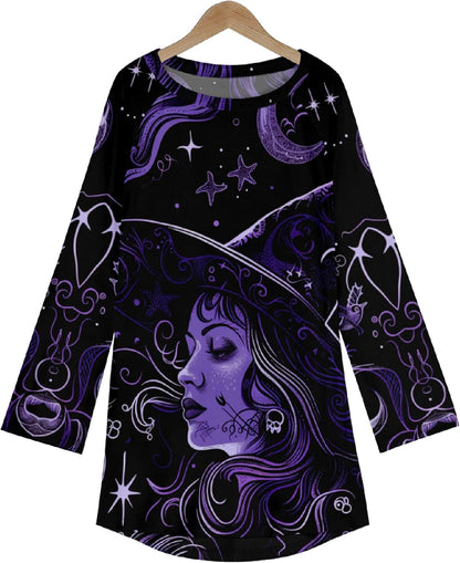 MARSVOVO Women Novelty Graphic Plus Size Sweater Crewneck Long Sleeve Cute Printed Loose Fit Casual Fall Sweaters Top