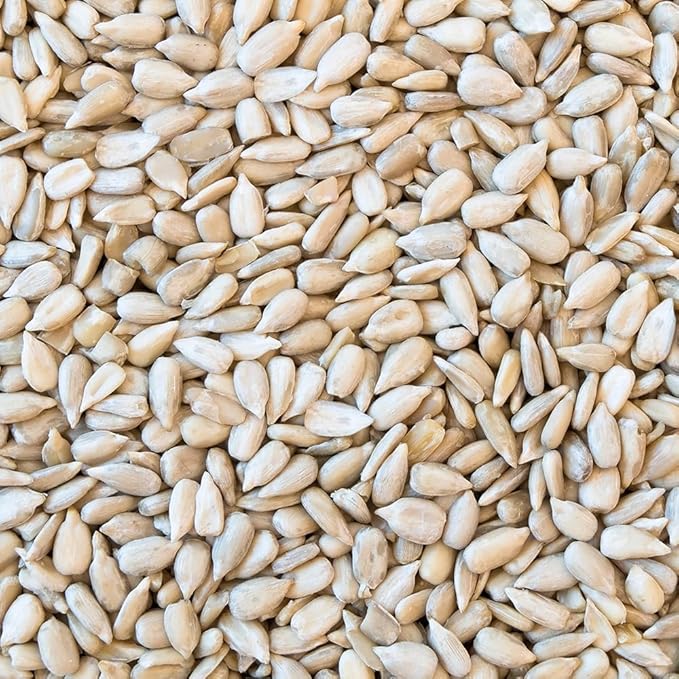 Happy Wings Sunflower Hearts & Chips Bird Food 15 lbs No Mess, No Waste Seed No Grow Formula Ideal for Wild Birds, Finches, Sparrows, and Year-Round Feeding.