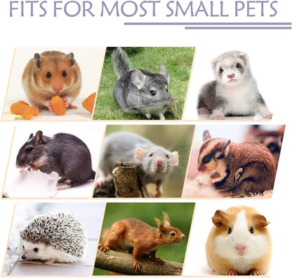 LEFTSTARER Guinea Pig Ferret Rat Hammock Toy Small Animal Cage Accessories Hideout Tunnel & Bunkbed Hammock for Rat Ferret Guinea Pig Hamster Sugar Glider Chinchilla