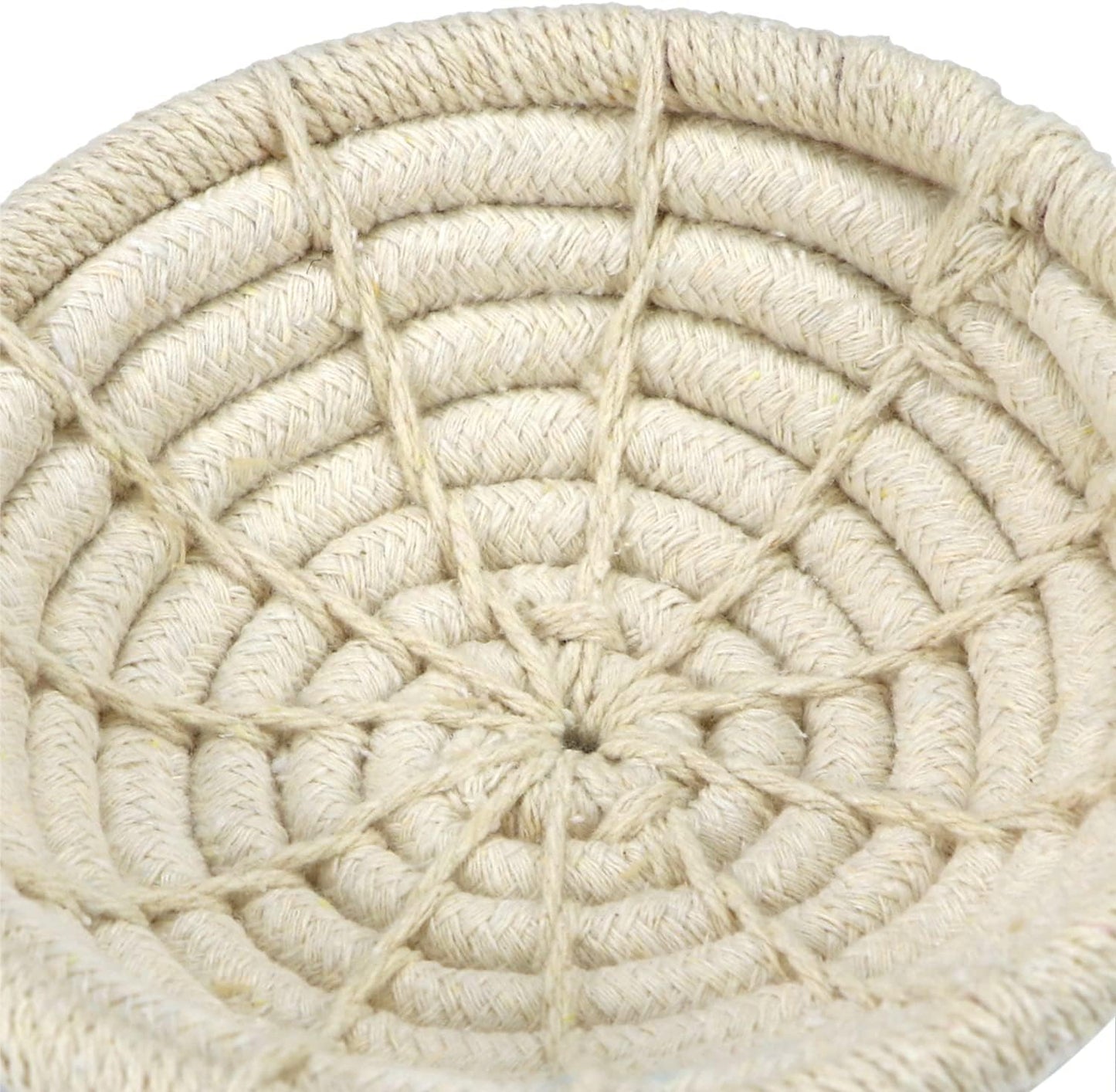 Wontee Bird Nest Breeding Nest Bed Bird Cage House for Parrots Budgies Parakeets Cockatiels Canary Finch Lovebirds (Cotton Rope)