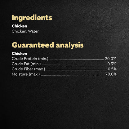 Cesar Simply Crafted Adult Wet Dog Food Meal Topper, Chicken, 1.3 oz. (10 Count, Pack of 1)