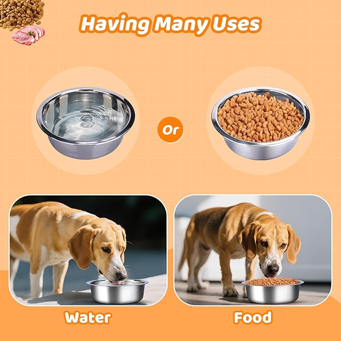 Elevated Dog Bowl, 3 Adjustable Stand Heights and Width, Non-Slip Foot Mats, Tilting Raised Dog Bowls for Small, Medium and Large Dogs Breed (1 Pack), Black