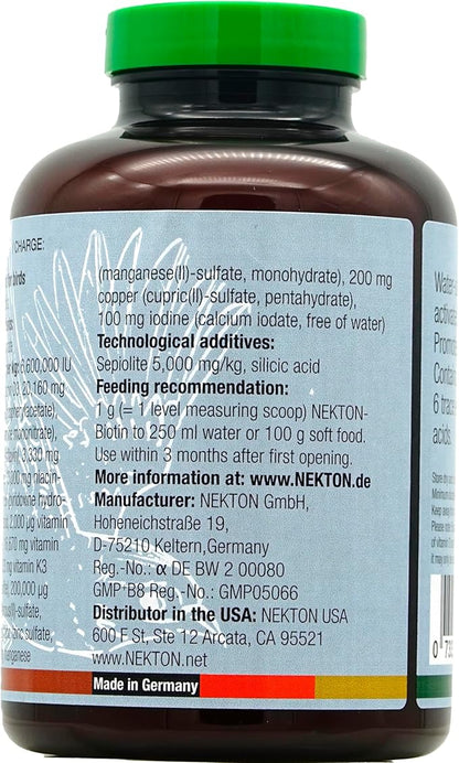 Nekton-Biotin for Bird Feathering 330gm/ 11.64oz