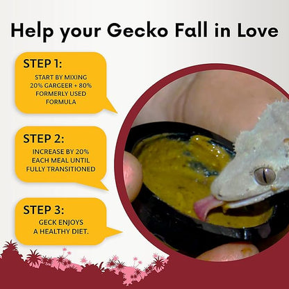 16oz Complete Crested Gecko Food Diet. Premium Ingredients Mix, Ready to Use Freshly Made Powder. Unique Superfood Formula, Developed & Made in The USA. Enjoy!