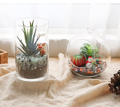 T4U Crystal Chips Stone Crushed Quartz Glass 0.5LB - Fluorite Tumbled Gravel Small Decorative Pebbles Bulk, Mini Polished Rocks Pieces for Crafts, Vases Filler, Succulent Plants, Aquarium Gravel Rocks