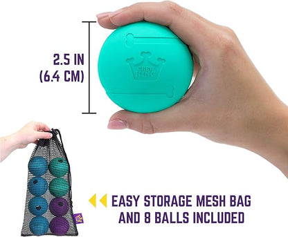 Chew King Dog Fetch Balls for All Breed Sizes