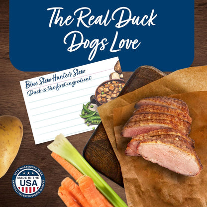 Blue Buffalo Blue's Stew Grain Free Natural Adult Wet Dog Food, Hunter's Stew 12.5 oz cans (Pack of 12)