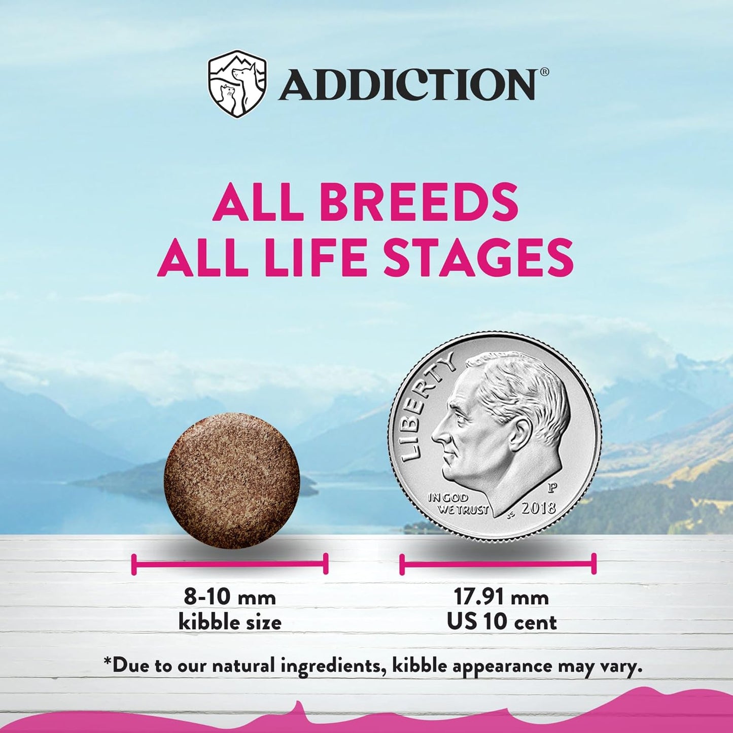 Addiction Duck Royale – Cage-Free New Zealand Duck Recipe – Feline Beauty Blend - Complete & Balanced - Gentle on Digestion - Grain-Free Dry Cat Food for All Life Stages – 4lbs