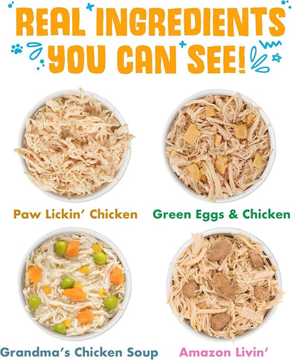 Weruva Classic Cat Food, Variety Pack, Paw Lickin' Pals Wet Cat Food, 5.5oz Cans (Pack of 24)