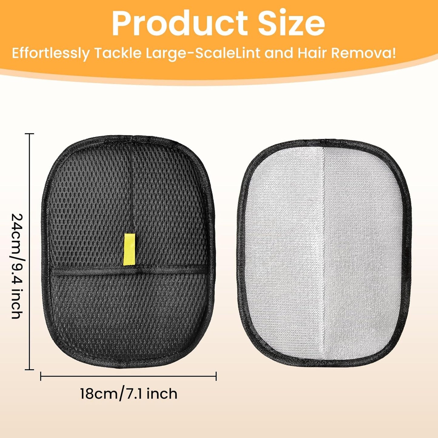 Pet Hair Removal Gloves for Cats & Dogs, 1pcs Reusable Electrostatic Pet Hair Remover Glove, Strong Adsorption Pet Hair Remover Tool to Quickly Clean Animal Hair for Clothes, Bedding, Sofa, Carpet