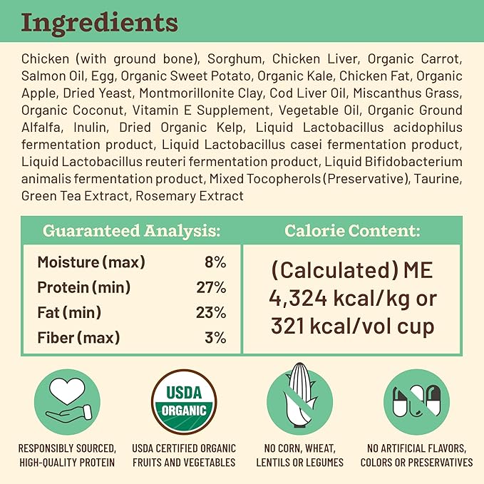 Primal Kibble in The Raw, Freeze Dried Dog Food, Chicken, Scoop & Serve, Made with Raw Protein, Whole Ingredient Nutrition, Crafted in The USA, Dry Dog Food 5.4 lb Bag
