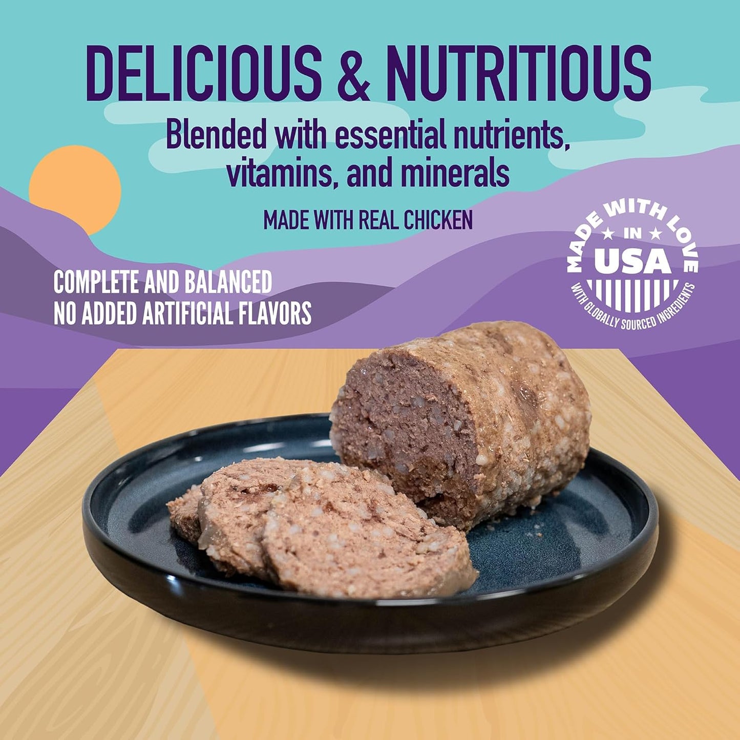 A Strong Heart Wet Dog Food, Chicken & Rice Dinner - 13.2 oz Cans (Pack of 12), Made in The USA with Real Chicken