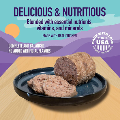 A Strong Heart Wet Dog Food, Chicken & Rice Dinner - 13.2 oz Cans (Pack of 12), Made in The USA with Real Chicken