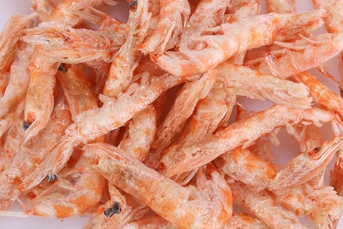 Premium Freeze-Dried Krill & Shrimp Mix - Ideal for Arowana, Koi, Tropical Cichlids, and Turtles - High-Protein Floating Aquarium Food (3000ml)