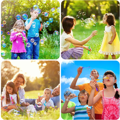 360 Pieces Mini Bubble Wands, Party Favors Assortment Toys for Kids,Themed Birthday, Halloween, Goodie Bags, Carnival Prizes, Wedding, Bubble Maker Outdoor Gifts for Girls & Boys