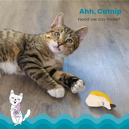 Catstages Petstages Dental Banana Catnip Cat Chew Toy