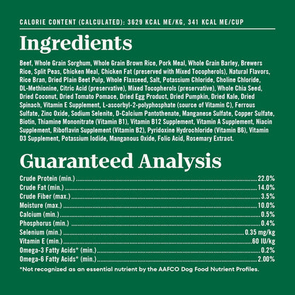 Nutro Natural Choice Beef & Brown Rice Adult Dry Dog Food Recipe, 4.5 lb. Bag