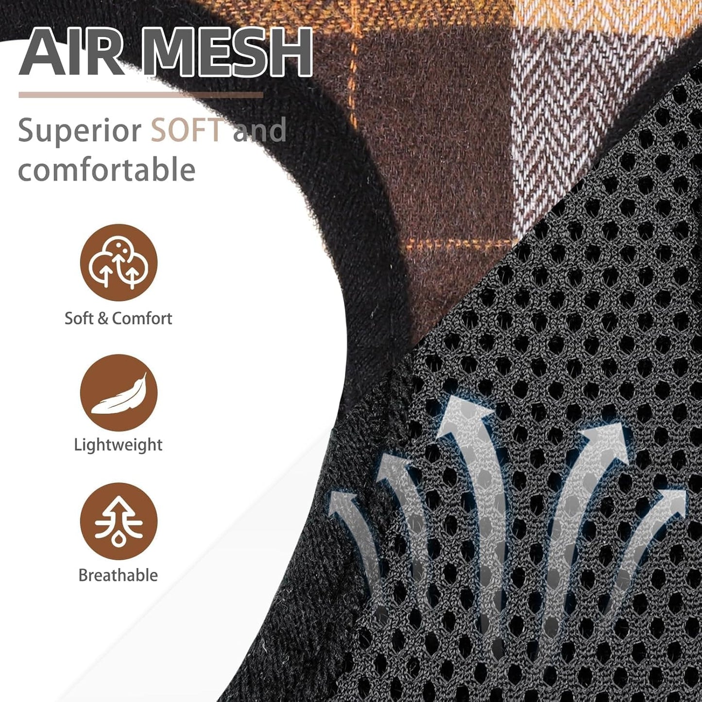 PUPTECK Adjustable Dog Harness Collar and Leash Set Step in No Pull Pet Harness for Small Medium Dogs Puppy and Cats Outdoor Walking Running, Soft Mesh Padded Reflective Vest Harnesses, Orange XL