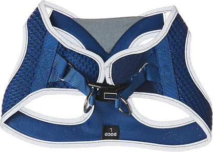 DOCO Dog Harness for Small Sized Dog - Athletica Adjustable, No Pull, No Choke, Puppy Vest Lightweight Air Mesh, Reflective, Puppy Essentials – Turquoise, Small (Chest 14.5"-15.5", Weight 6–10 lbs)
