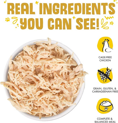 Weruva Classic Cat Food, Paw Lickin’ Chicken with Chicken Breast in Gravy, 3oz Can (Pack of 24)