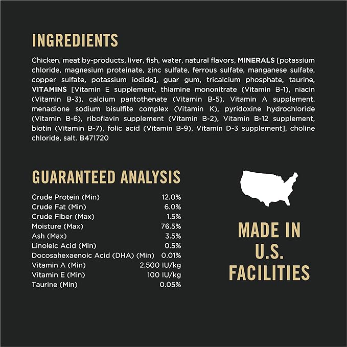 Purina Pro Plan Grain Free Wet Kitten Food Pate, DEVELOPMENT Chicken & Liver Entree - (Pack of 24) 3 oz. Pull-Top Cans