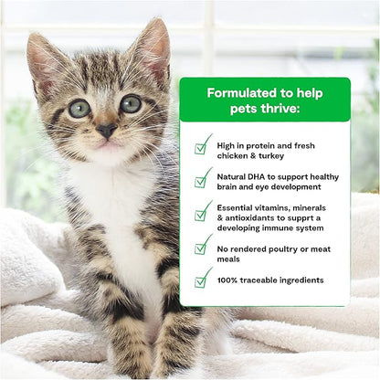 Open Farm Grain Free Kitten Recipe, Chicken & Turkey, 2 lb