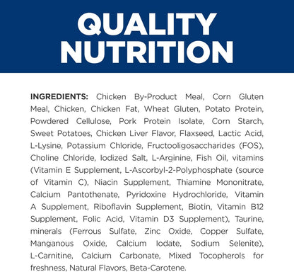 Hill's Prescription Diet m/d GlucoSupport Chicken Flavor Dry Cat Food, Veterinary Diet, 4 lb. Bag