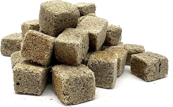 Freeze Dried Tubifex Cubes 3 oz, Fish Food for Freshwater and Marine Aquarium Fish