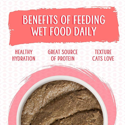 Weruva Wet Cat Food, Jolly Good Fares with Chicken and Salmon Pate, 5.5oz Can, Pack of 8