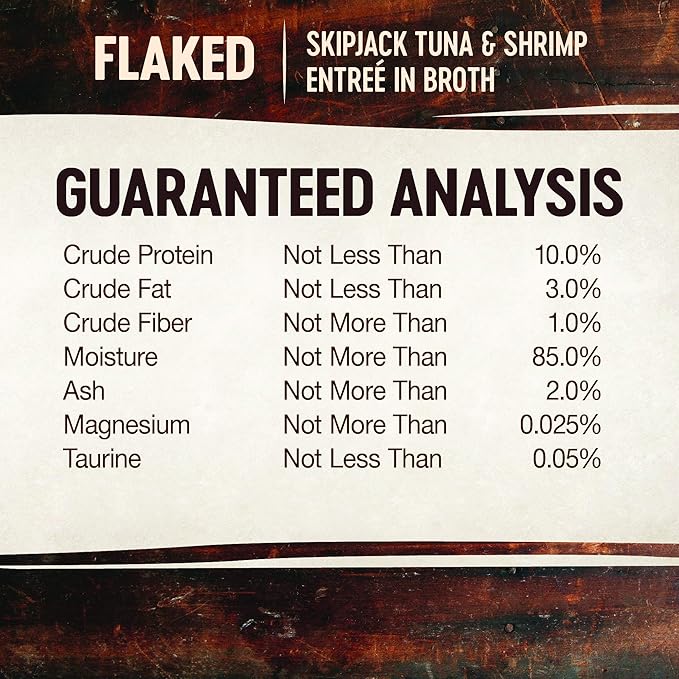 Wellness CORE Signature Selects Flaked Adult Wet Cat Food, Natural, Protein-Rich, Grain Free, 5.3 Ounce, 12 Pack (Skipjack Tuna & Shrimp)