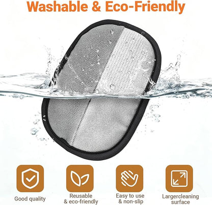 Pet Hair Removal Glove,Slicker Brush for Cats & Dogs,Grooming Gloves Brush Tool Reusable Pet Hair Remover for Laundry,Couch,Furniture,Carpet,Car Seat