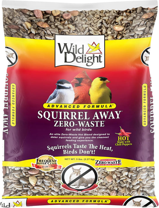 Wild Delight Advanced Formula Squirrel Away Zero Waste Wild Bird Food 5lbs