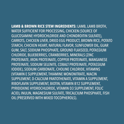 Amazon Brand - Wag Wet Dog Food Topper, Chicken, Lamb, and Salmon Stew in Gravy, 3.5 oz Pouches (Pack of 24)