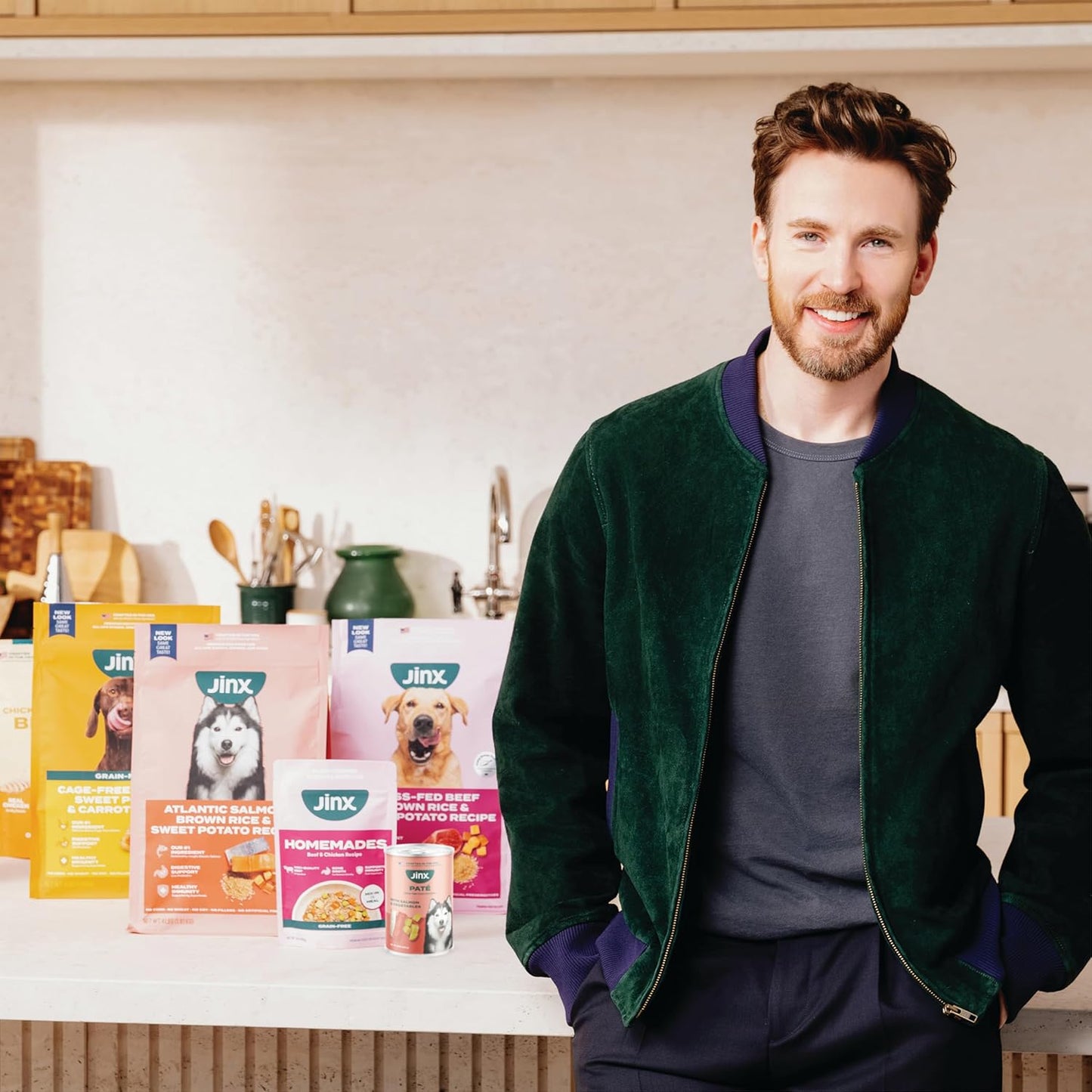 Jinx Premium Wet Dog Food Cans - Beef Pate - Grain-Free Canned Dog Food Pate & Topper with Real Ingredients & No Fillers - All Life Stages, Breeds & Sizes - 12-Pack, 13 Oz