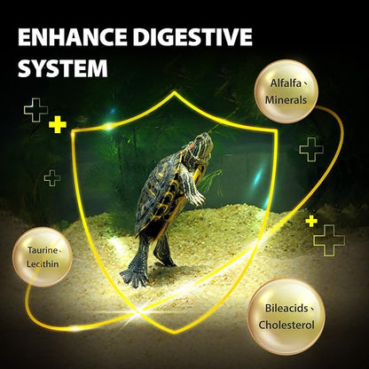 Purify Series for Aquatic Turtle Food, Suitable for Turtles and Red Eared Slider, Floating Sticks, Good for Shell Health and Growth, 3.35oz (Pack of 2)